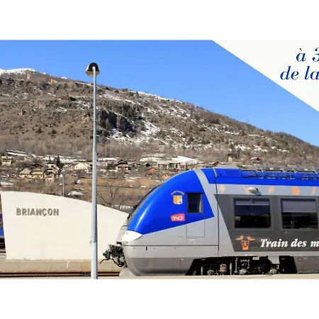 La Galleanne Studio Agreable Et Chaleureux Briancon  Exterior photo