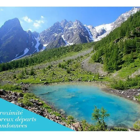 La Galleanne Studio Agreable Et Chaleureux Briancon  Exterior photo